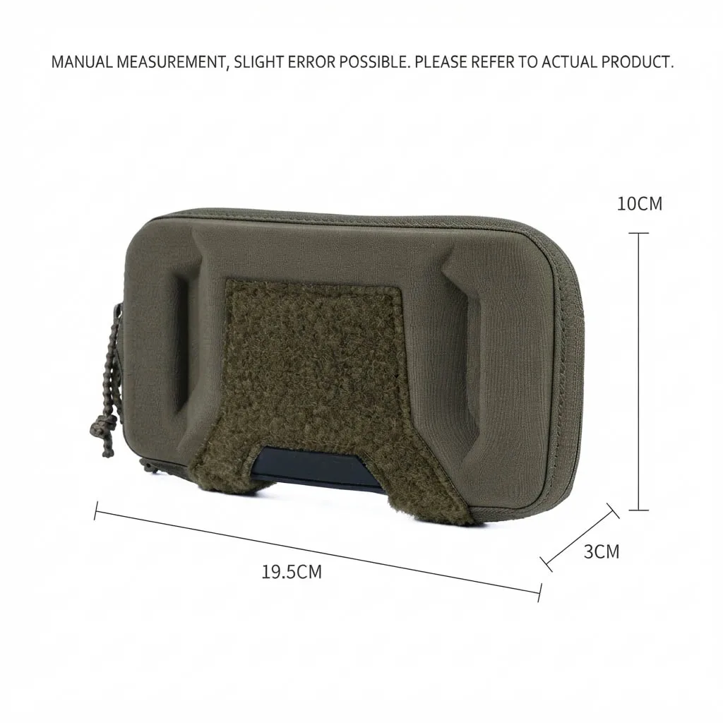 K Type EUD Phone Pouch Tactical MOLLE Smartphone Holder Universal Phone Case Vest Attachment Outdoor Gear Storage Organizer