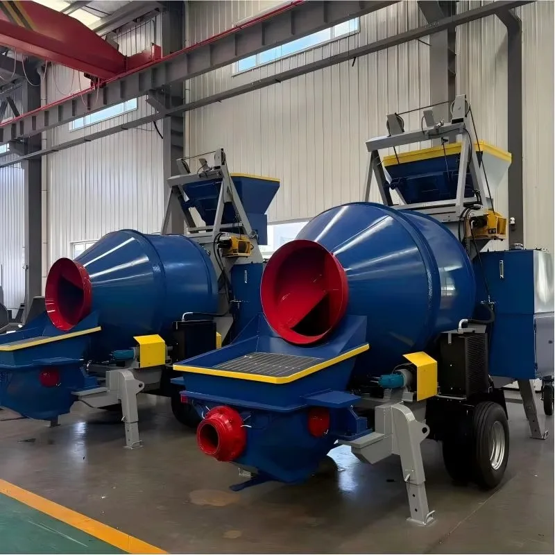 

Customized Factory Supply Concrete Mixer Pump Truck Machines Electric Concrete Mixer Pump For Sale