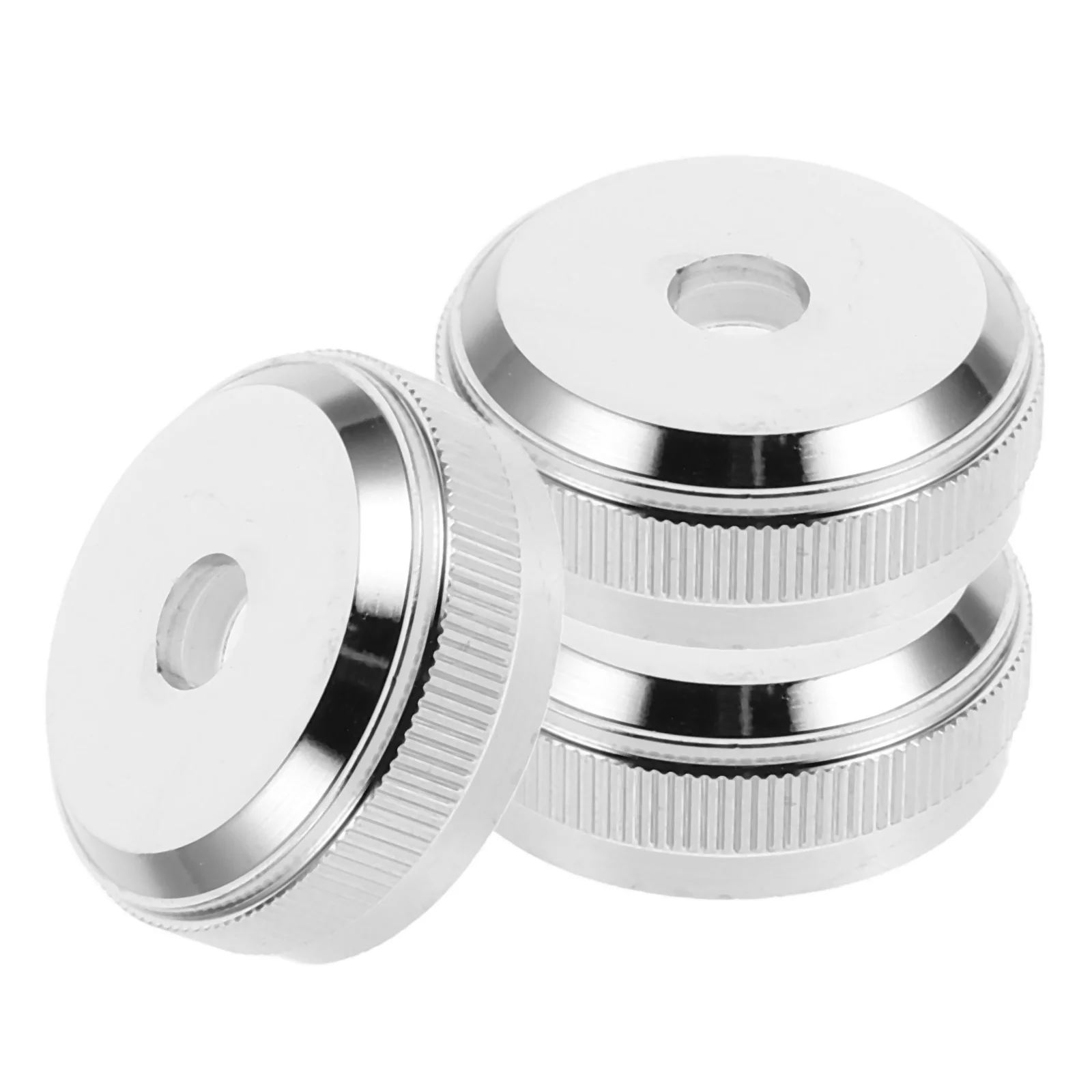 

3 Pcs Trumpet Cornet Accessories Durable Metal Silver Valve Trumpet Cornet Valve Caps Horn Mouthpiece Repair Pistons