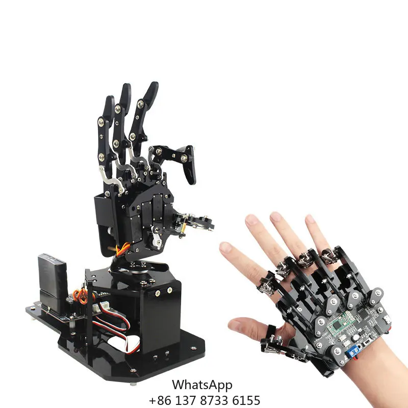 UHand2.0 Bionic Robotic Hand (Left/Right Hand) Independent Finger Movement + Motion Sensing Glove