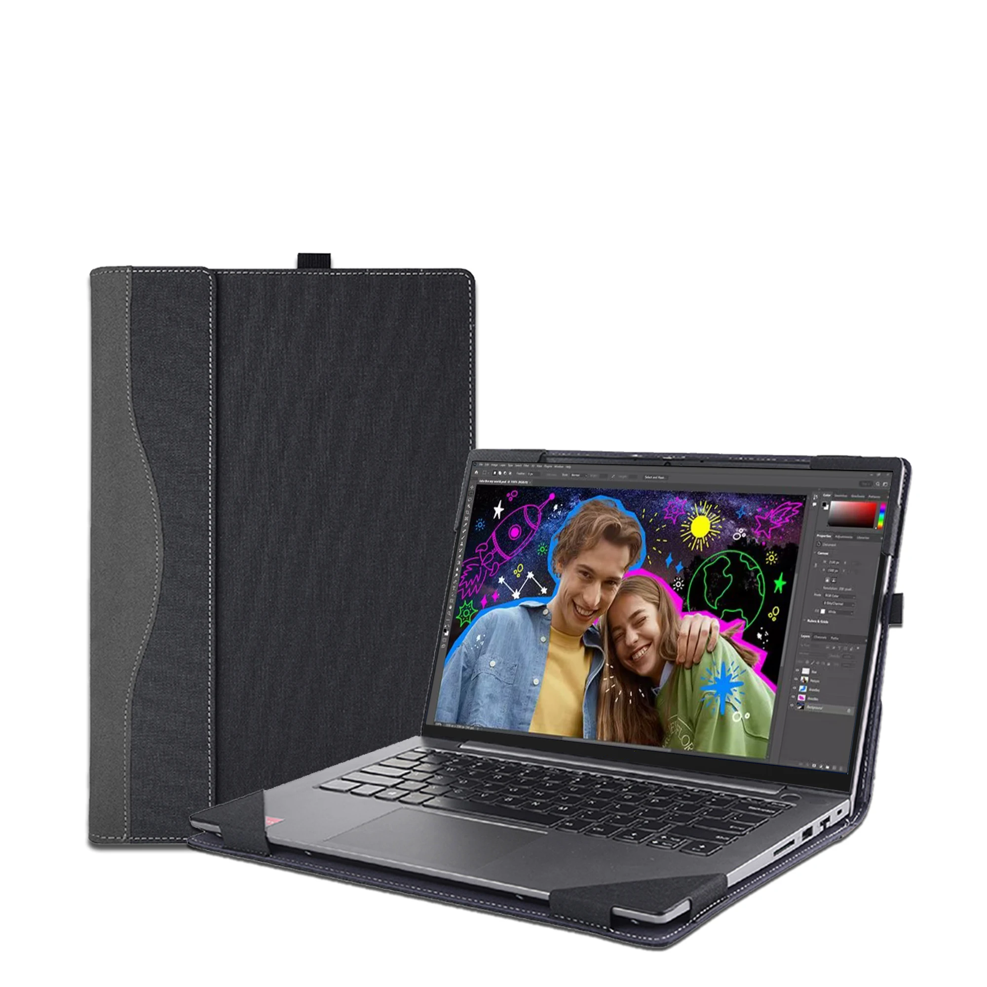 

2024 Case For Samsung Galaxy Book4 / 360 15.6" Magnetic 2-in-1 Detachable Laptop Protective Case Skin Stylus gifts