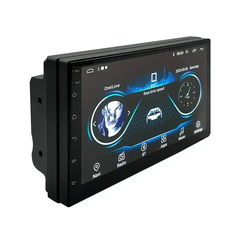 Univerzální 2 DIN 7'' dotek obrazovka GPS WIFI zadní kamera Android auto DVD rádio Android 10 mp5 hráč