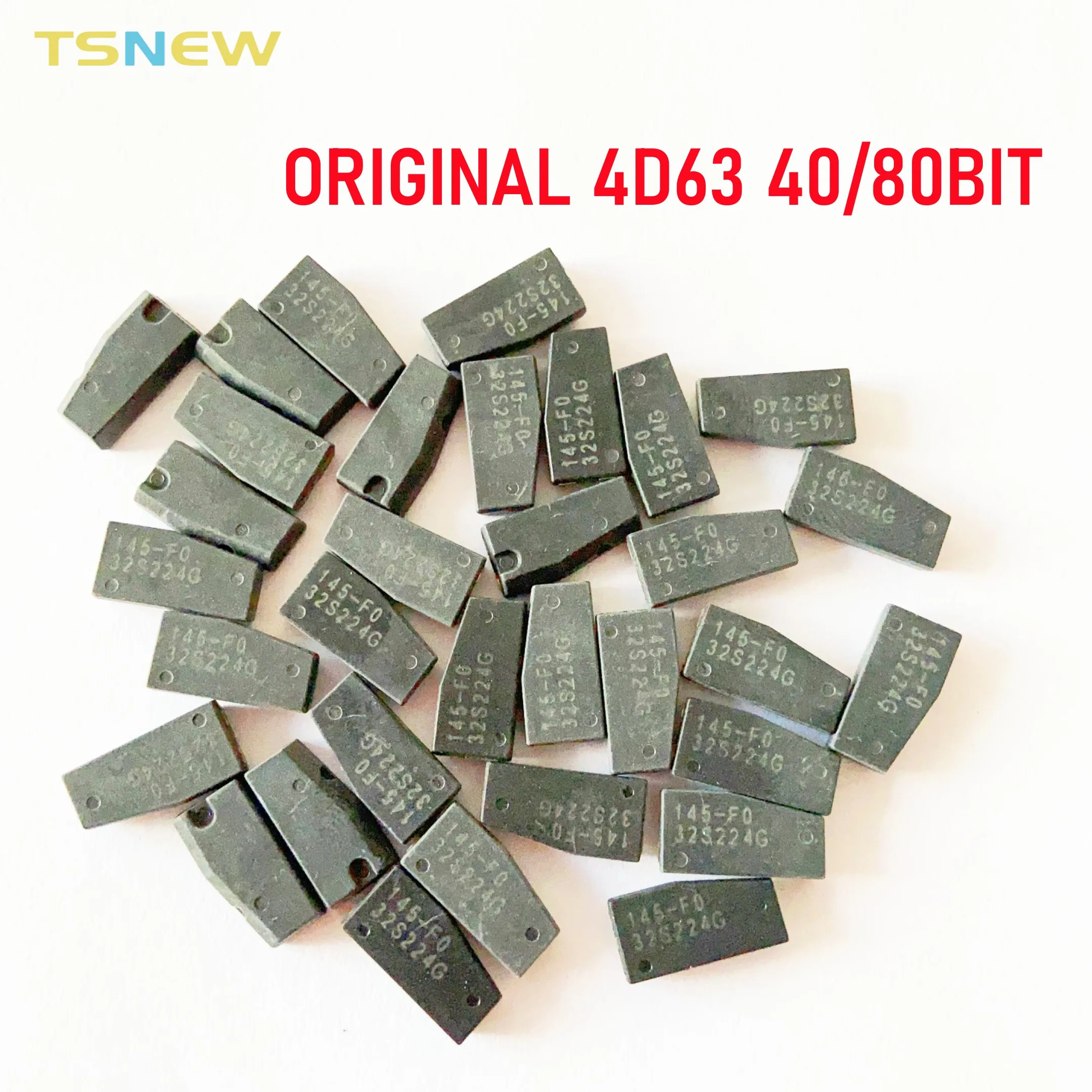 

5PCS 10PCS Original 4D63 40/80bit ID63 ID83 TP33 Blank Ceramic Transponder Chip for Ford Mazda Lincoln Car Key