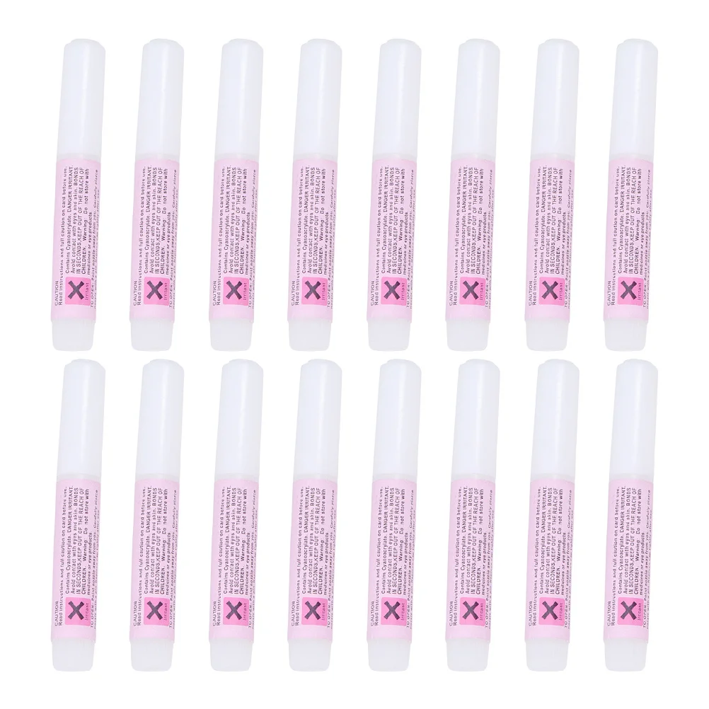 50pcs 2G Nail Glue Professional Strong Adhesive For Nail Art Decoration False Tips Rhinestones Mini Beauty Tool Portable Design