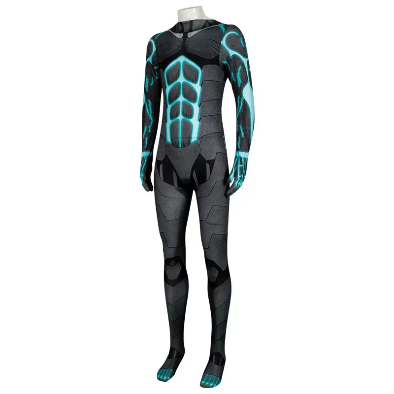 애니메이션 번호. 8 Kafka Hibino 코스프레 의상 점프 슈트 남자 의상 할로윈 역할 놀이 의상 파티 cos Kaiju No. 8