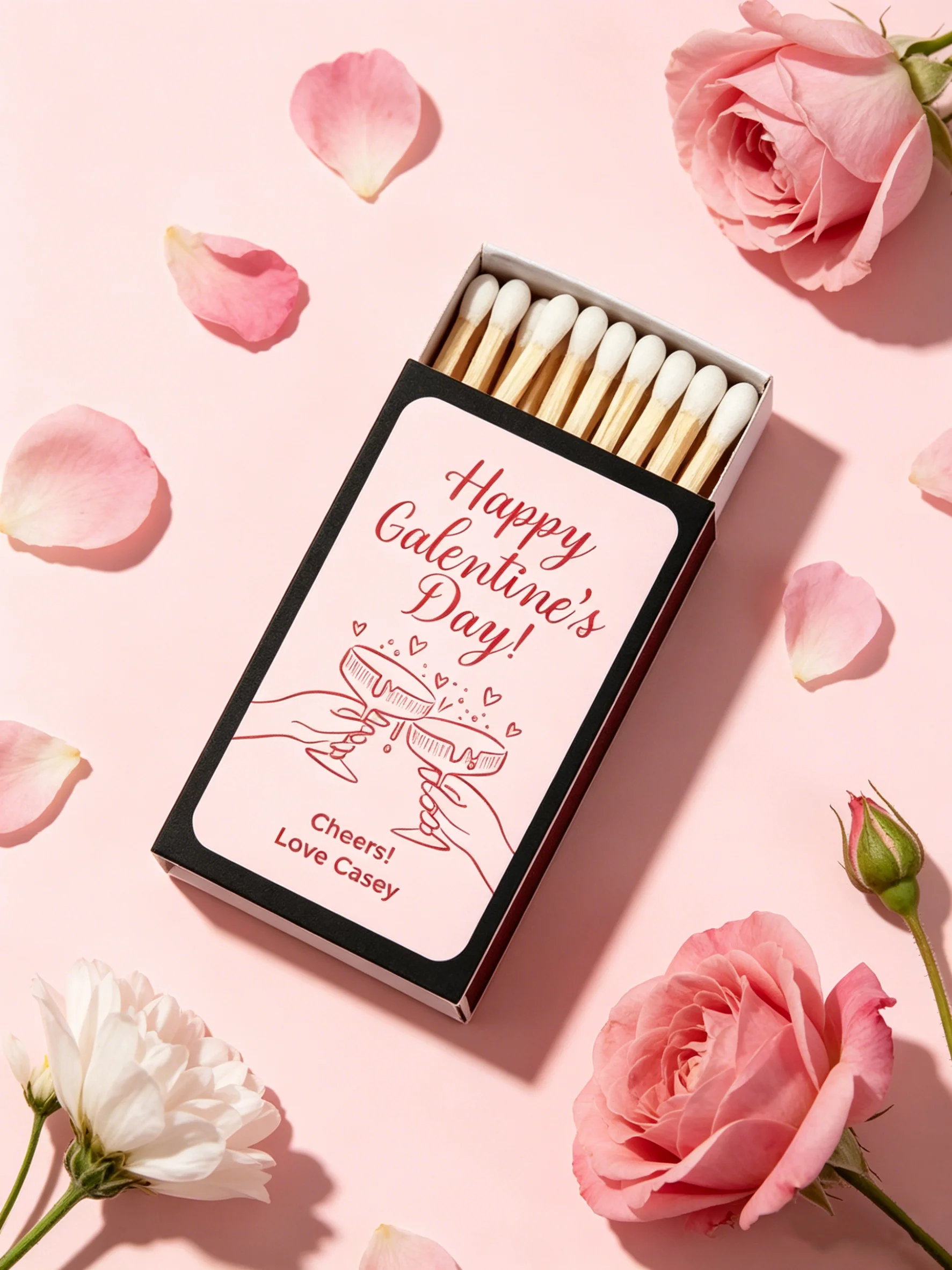 Personalized Galentines Day Matchboxes, Galentines Party, Custom Matchboxes, Will You Marry Me, Be My Valentine, Galentine Gift
