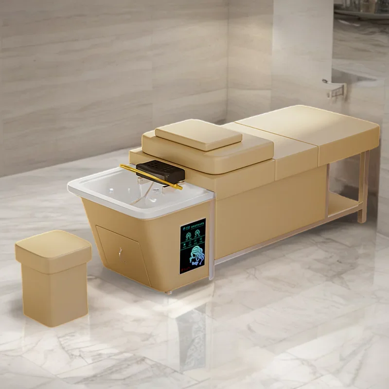 

Postmodern Cosmetic Chair Headspa Massage Table Water Nail Spa Hair Equipment Sleeping Bed Reclining Salon De