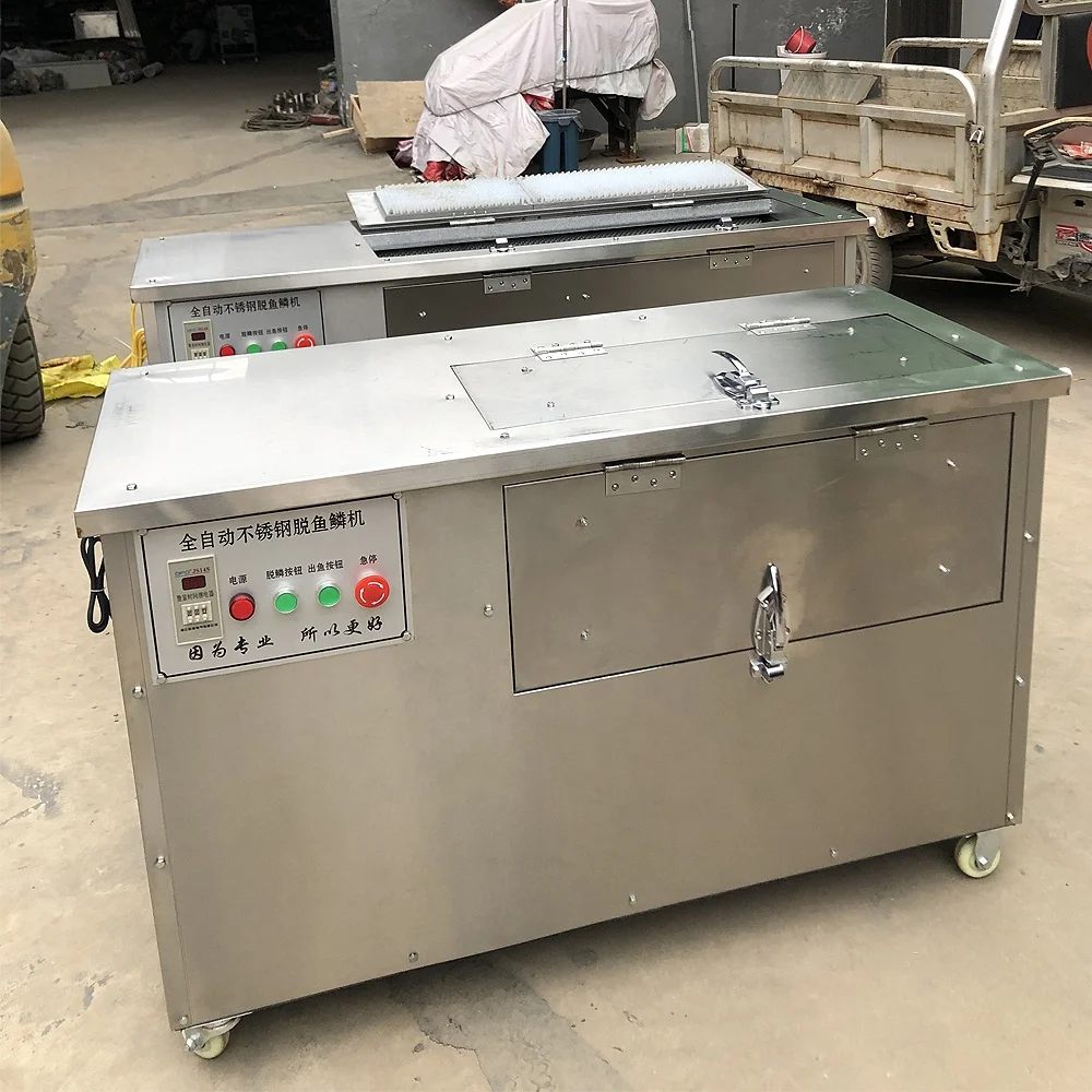 Automatic Fish Scale Removing Machine Fish Fast Remove Scale Scraper Fish Processing Equipment