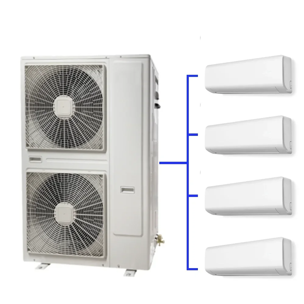 Central Air-conditioning, Ductless Multi-zone Split Air-conditioning Units, DC Inverter Wall-mounted Air-conditioners