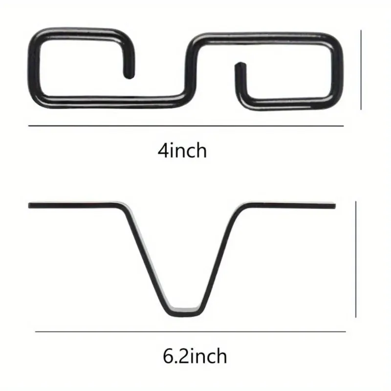 Rain Chain Gutter Adapter V Shaped Installation Outside Hardware for Rain Chimes Downspout Iron Connector Rain Chain V Hook