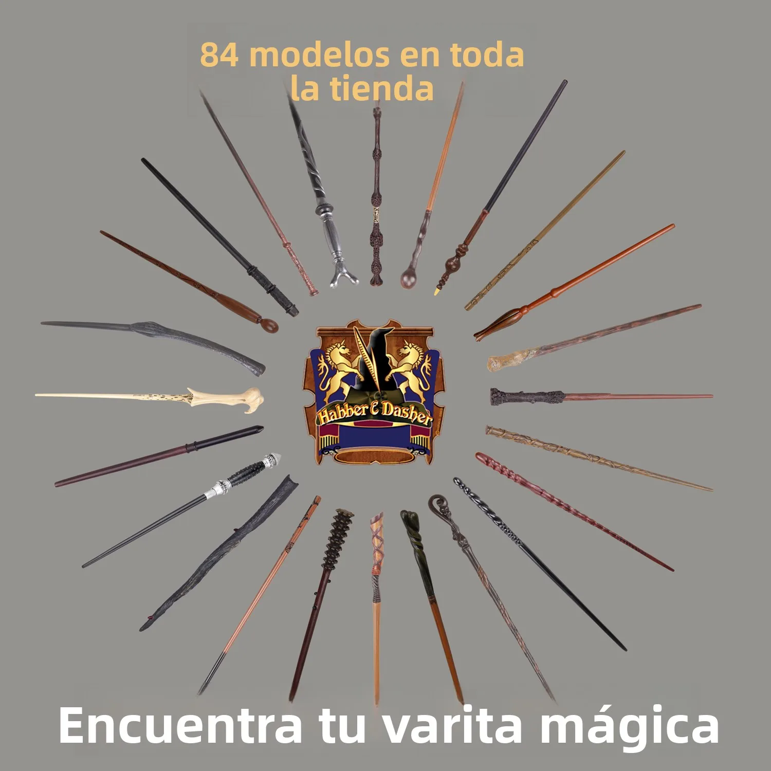 Varita Mágica de Alta Gama de Harry weed, Varita Mágica de Colegio de Magia, Arma con Núcleo de Metal, Accesorio de Cospla...