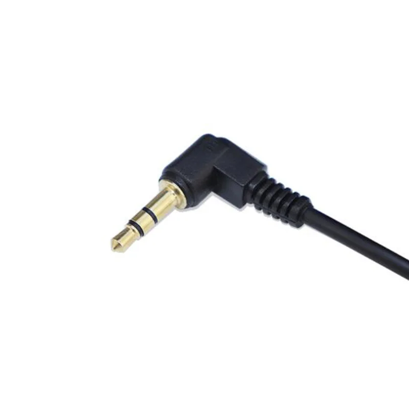 3,5mm Rechtwinkliges DIY-Kopfhörer-Audiokabel 3-Poliger Stecker Reparaturkabel für Ohrhörer 3,5mm Stecker