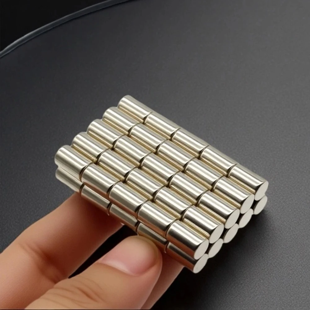 6x10 مللي متر مغناطيس قوي للغاية N35 مستدير مغناطيسي ندفيب مغناطيس النيوديميوم قرص قوي imanes مغناطيس الثلاجة #5