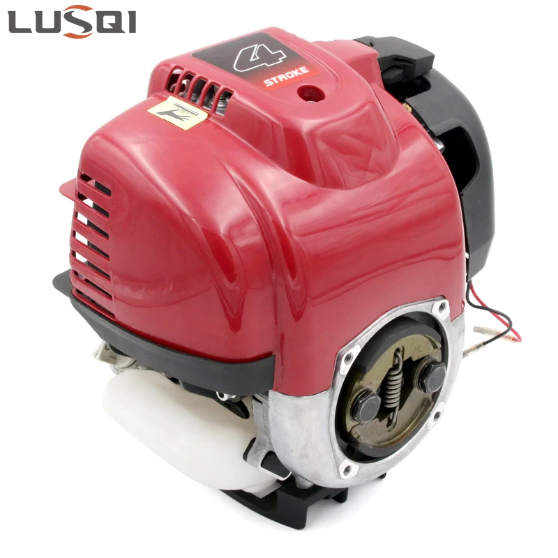 Imagem -02 - Lusqi Gx35 Motor a Gasolina Tempos Cortador de Escova Bomba Água a Gasolina 1.2hp Recoil Start Único Cilindro 35.8cc