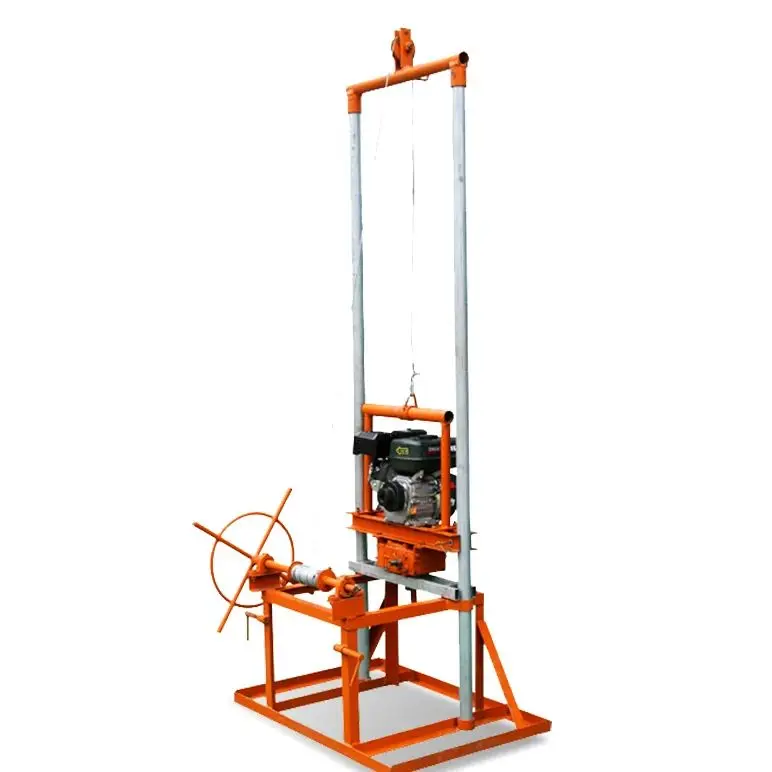 

Индивидуальная мини-буровая установка для водяных скважин 80 м, легкое бензиновое оборудование для бурения скважин, хит продаж