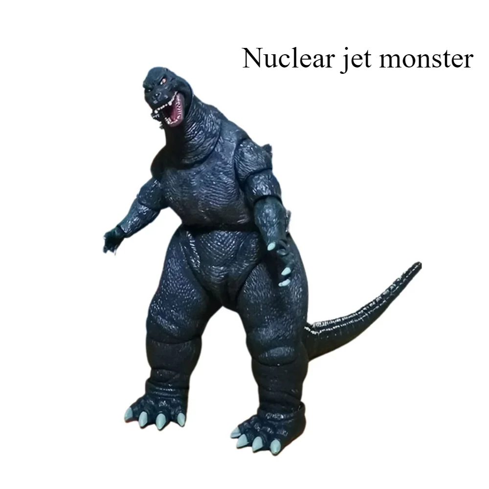 Burning Godzilla Nuclear Jet Monster Space Godzilla 1994 Classic Movie Version Figurine Color Box Packaging Model Ornaments Toy