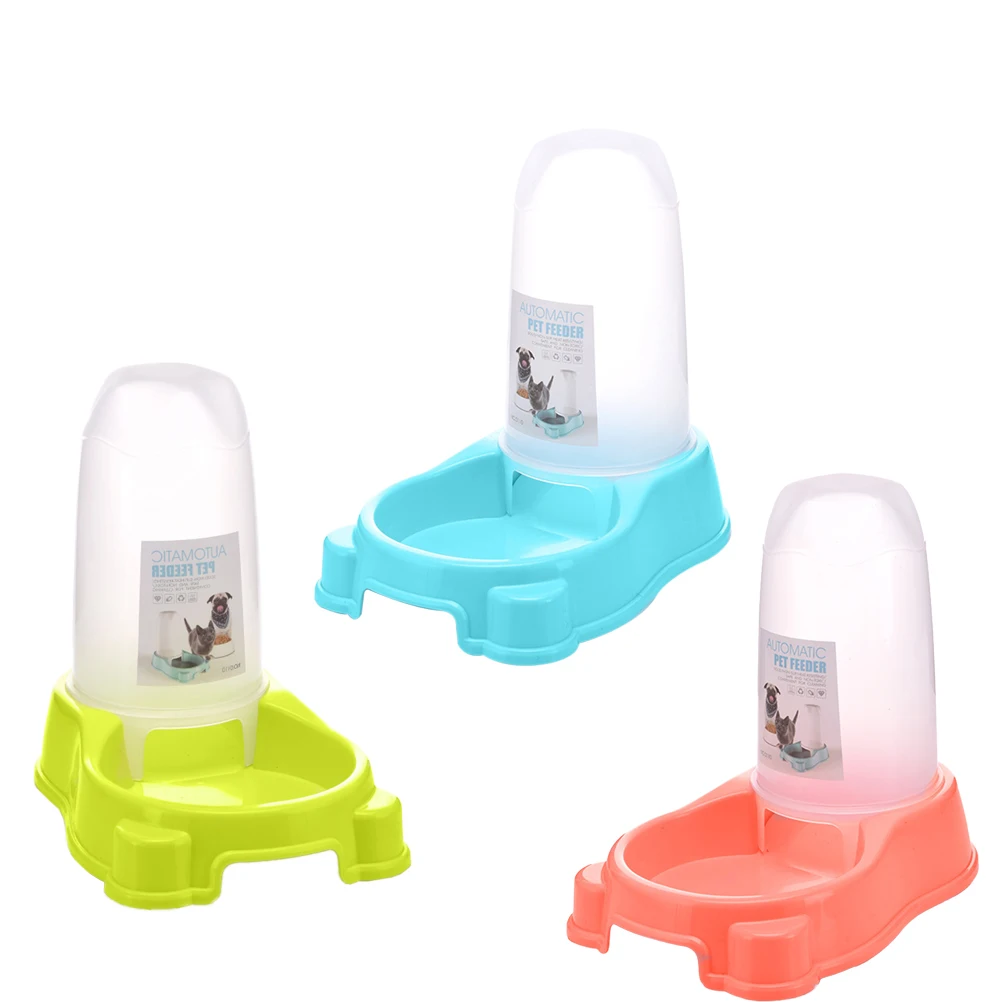 

Automatic Feeder For Dog Cat No Odor Imported Pp Resin Easy Clean Removable Chassis Anti Skid Design Food Dispenser For Single