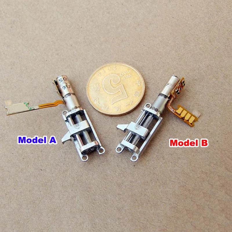 Micro 4mm/5mm Precision Planetary Gearbox Gear Stepper Motor 2-phase 4-wire Stepping Motor Linear Screw Metal Slider Block Nut