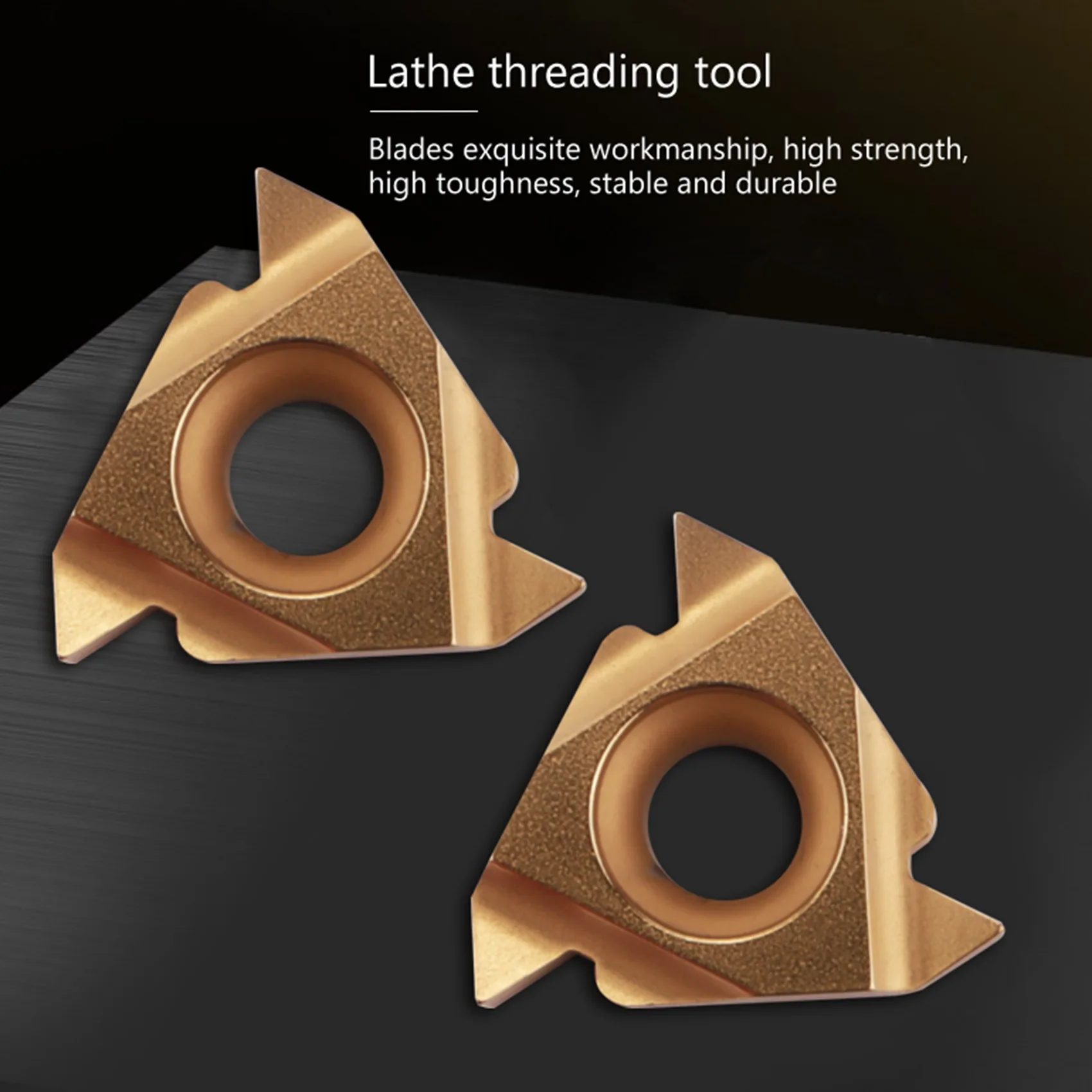 

A20F-1/2 Inch Lathe Threading Boring Bar With 10Pcs 16IR AG60 Internal Threading Carbide Turning Inserts And T15 Wrench