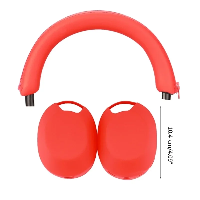 Silicone protective sleeve for Sony WH-1000XM5 Headphones Outer Shells Protector Anti-Scratch Ear Cups protective cover