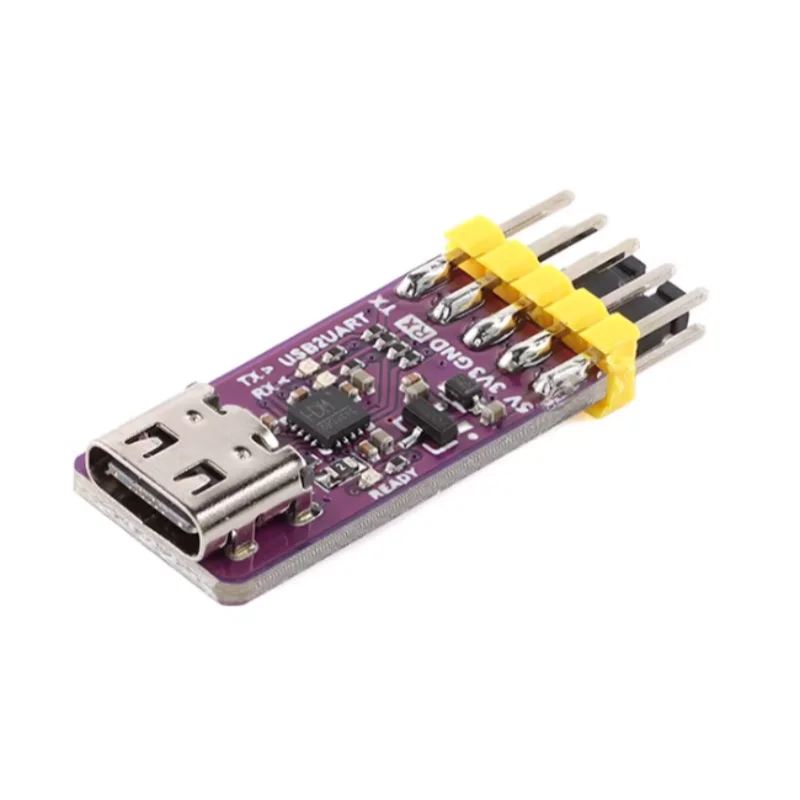 2pcs Original USB to Serial Module 6Mbps 5V/3.3V TTL CH343P Debugging and Programming Downloader Type-C