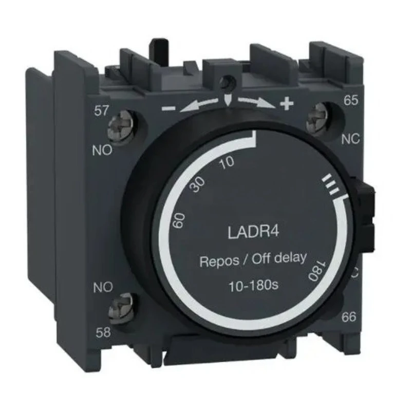 

Brand New Original LADR4 LA-DR4 delay auxiliary contact block - 1 NO + 1 NC screw clamp terminals Fast Shipping