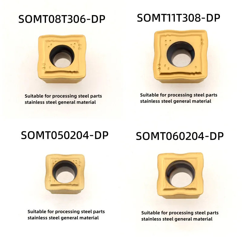 10 قطعة SOMT08T306 SOMT11T308 SOMT050204 SOMT060204 SOMT070306 DP XG3020 U الحفر فهرسة إدراج عالية الأداء مخصصة