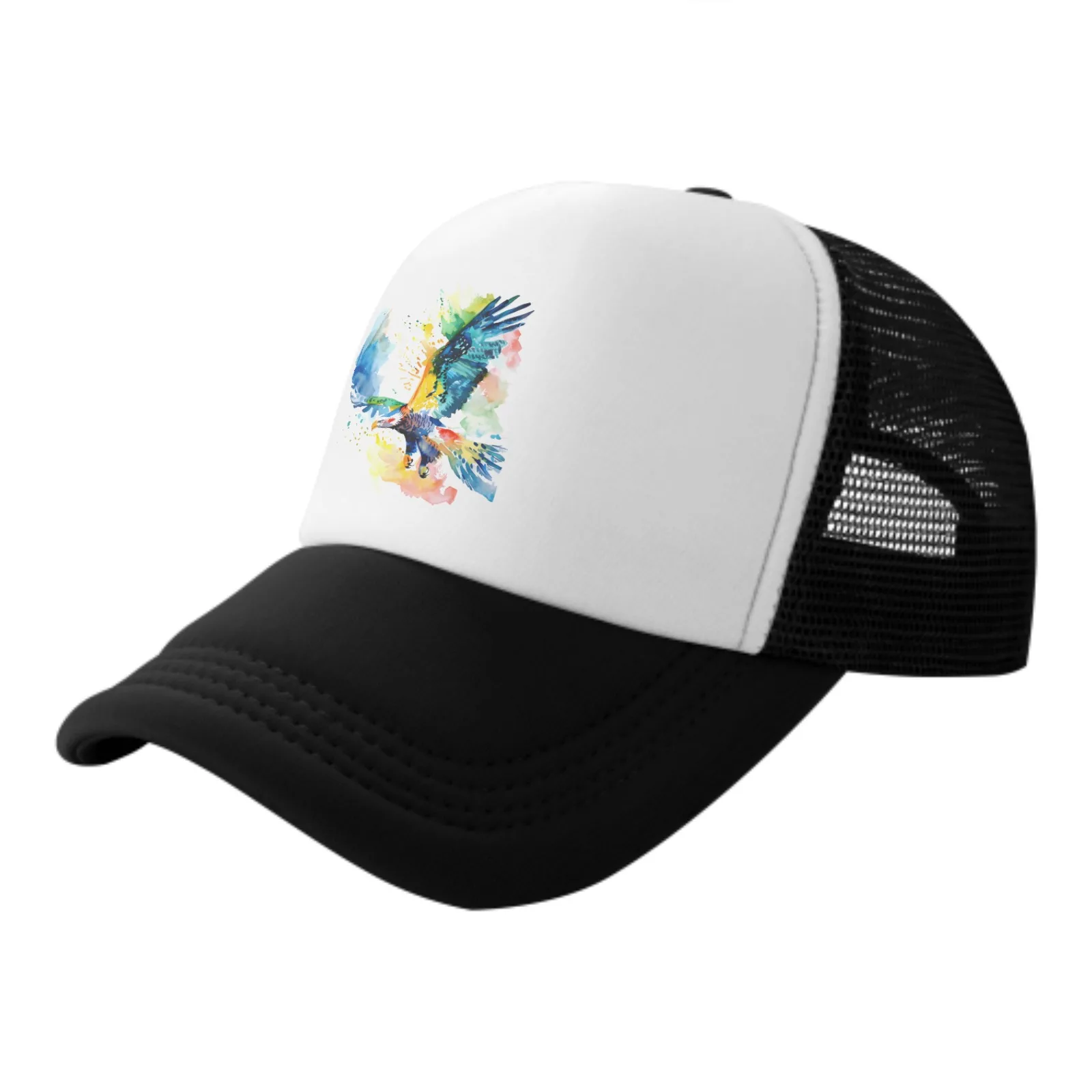 

Colourful Eagle Baseball Caps Cotton High Quality Cap Men Women Hat Trucker Snapback Dad Hats