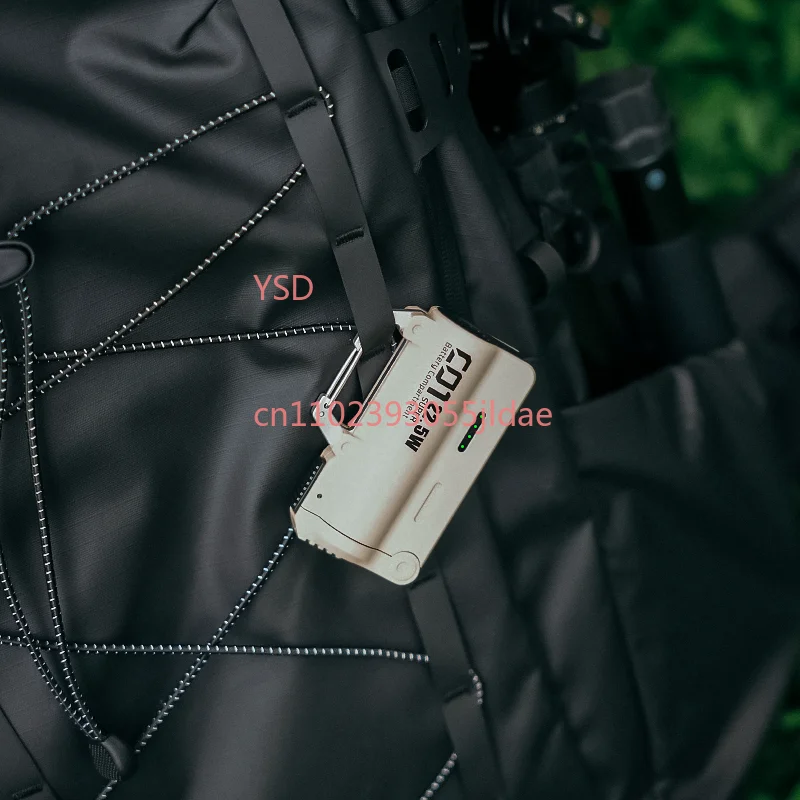 Type-C Fast Charging 22.5W Power Bank 5000mAh Waterproof Tactical Replaceable Battery Design