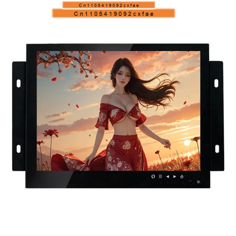 CHJ 10 inch lcd monitor Open Frame Industrial monitor with VGA AV BNC HDMI 4:3 display