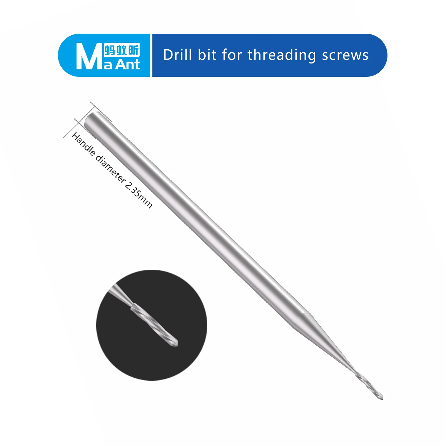 مجموعة مكونة من قطعتين من البراغي المكسورة والخيط المنزلق من مسامير Theead المنزلقة يمكن إزالتها بسهولة عن طريق الحفر والالتواء #3