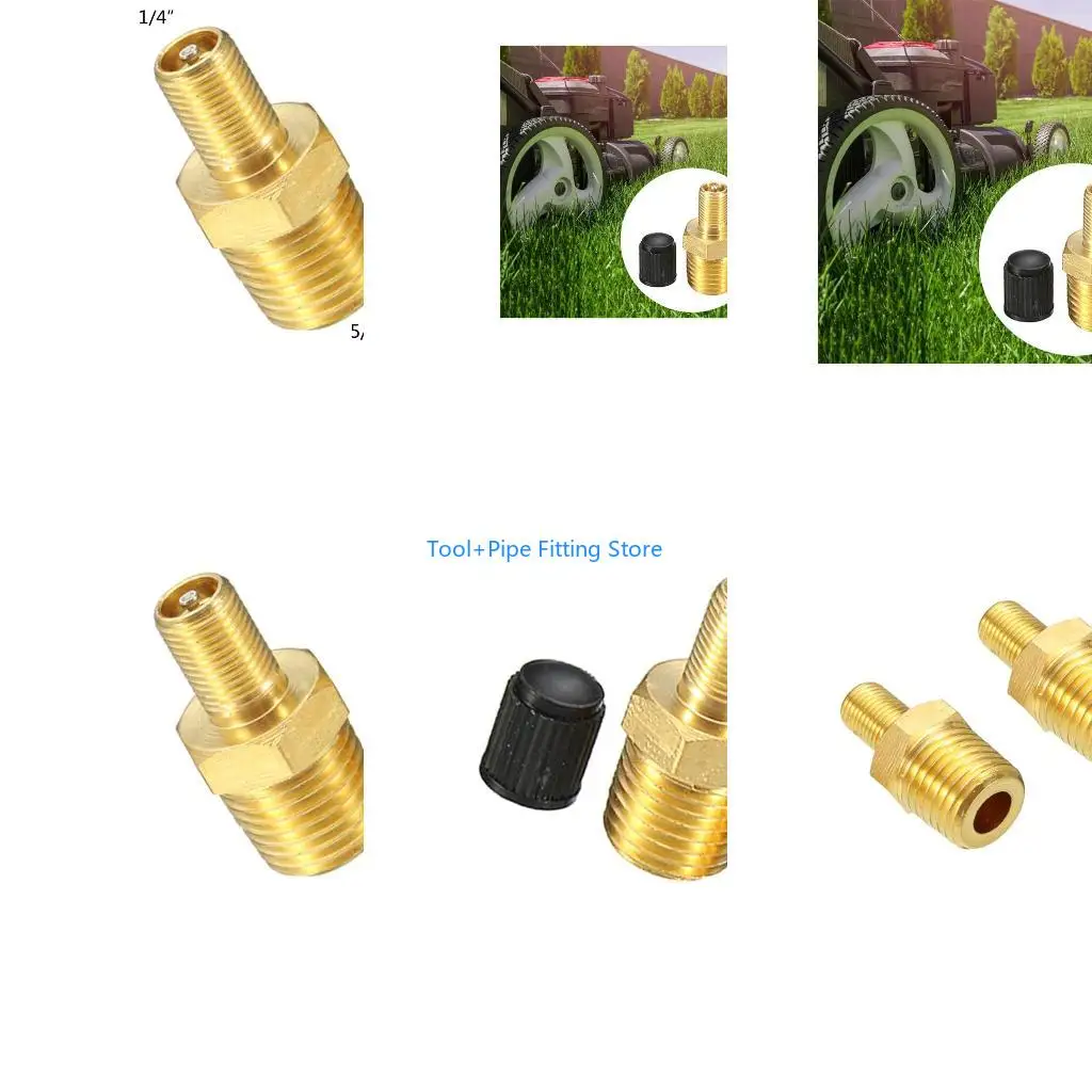 F92B Air Compressor for Tank Fill for Valve Nickel Plated Brass Air Compressor for Ta