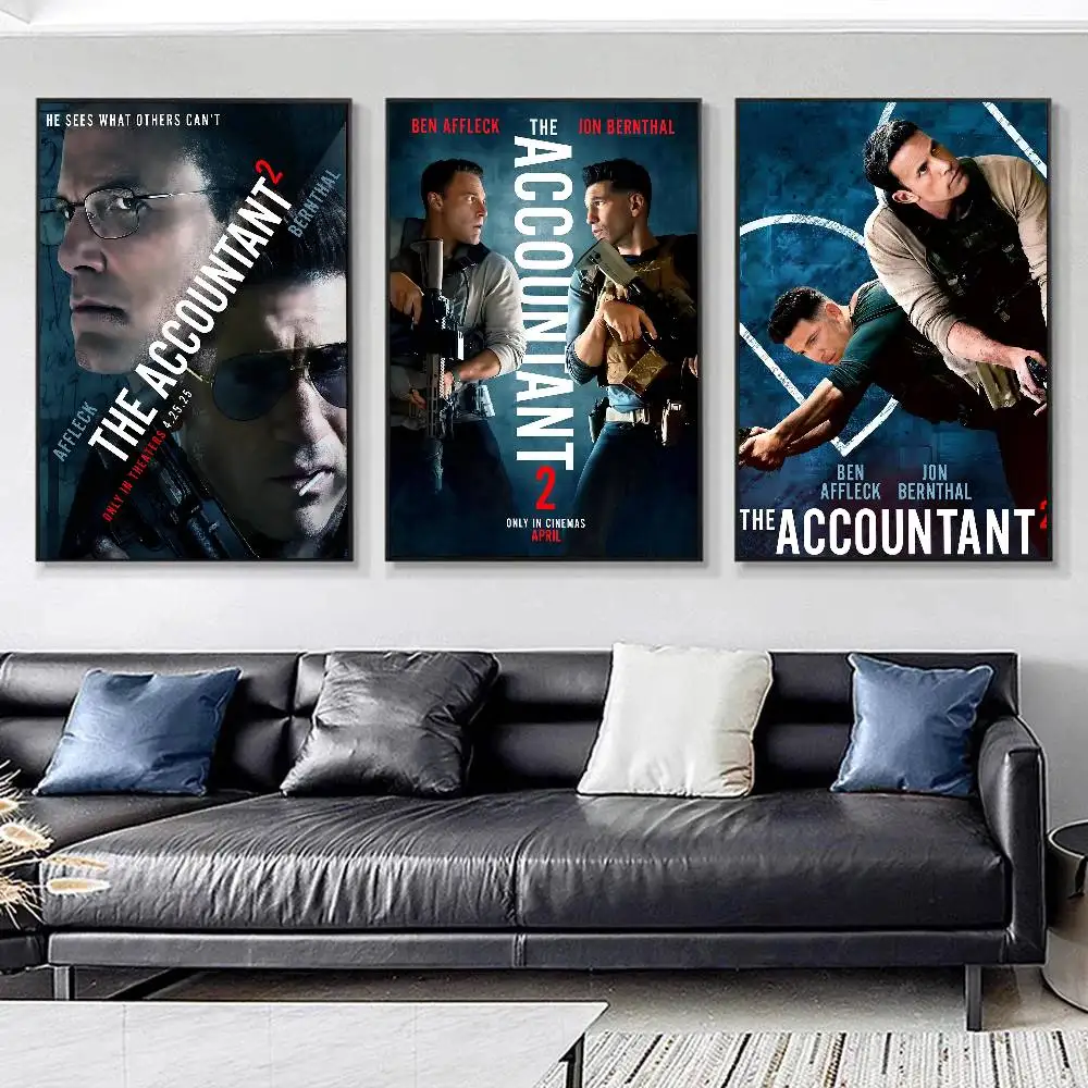 Classic Hot Movie The A-Accountant 2 Film Posters HD Print Vintage Wall Art Decor for Home Study Room