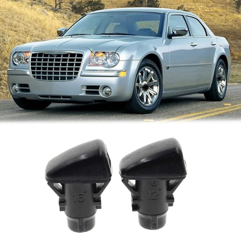 

2 шт. Омыватель лобового стекла автомобилей Nozzle для Chrysler 300 Dodge 5182327AA