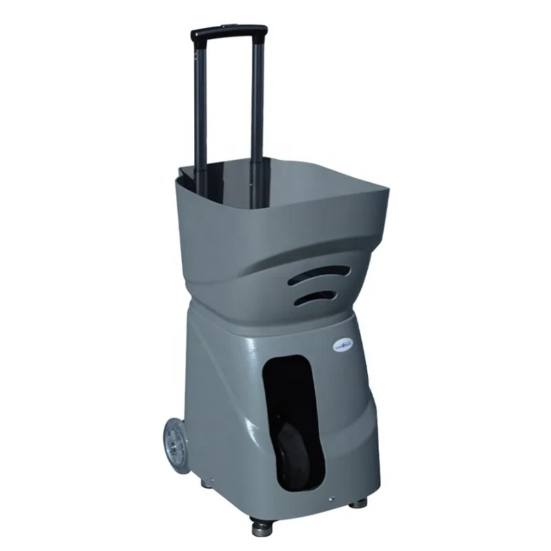 High-Capacity Smartphone Remote-Controlled Portable Automatic Tennis Ball Machine For Training