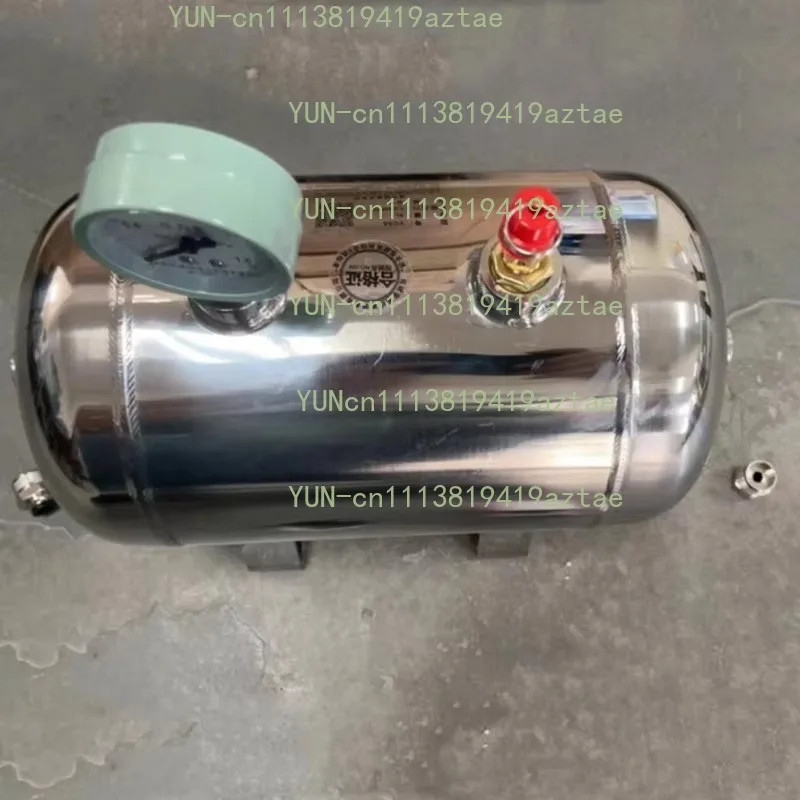 5L 304 Stainless Steel Buffer Air Tank G1/4 Interface For Compressor Replacement Accessory