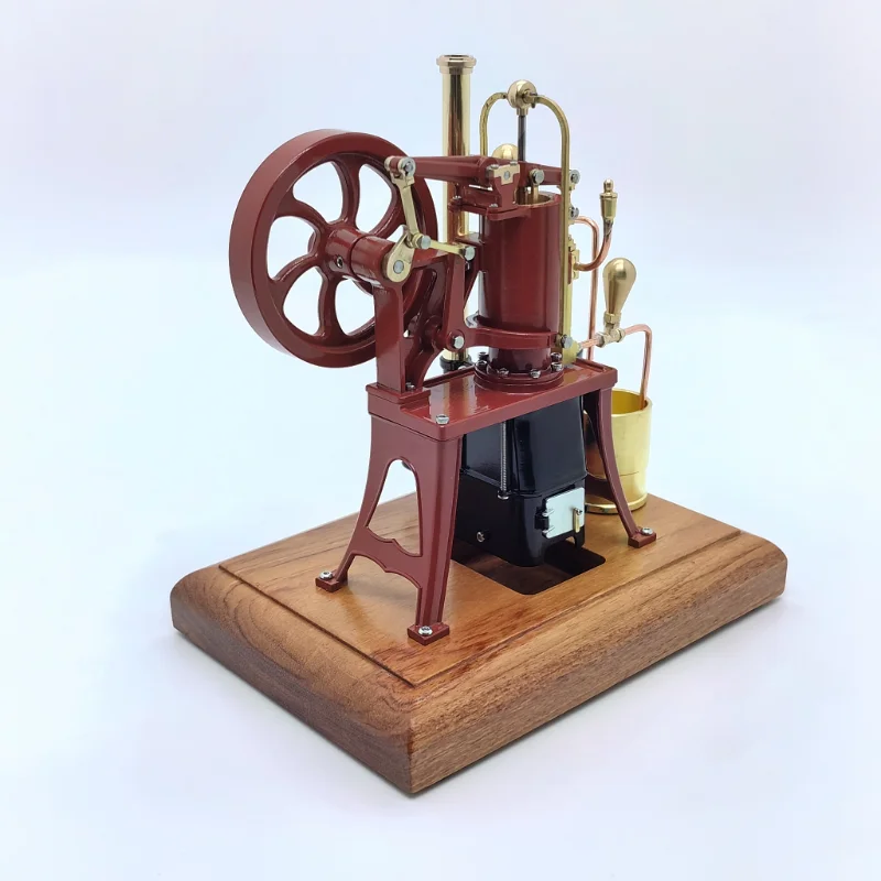 Stirling Engine Model Toys Exquisite Mini Version Hot Air Mercury Engine Model Copper Stainless Steel Engine Model Toys