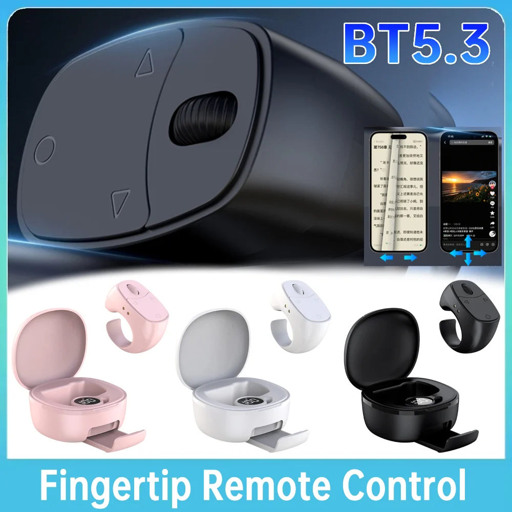 ل TikTok التمرير حلقة التحكم عن بعد الفرس الإصبع بلوتوث 5.3 التحكم عن بعد صور الفرس مصراع نوع-C ل Phpne