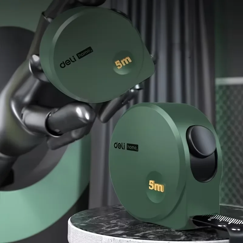 شريط قياس من الفولاذ الكربوني الفاخر بطول 3 و5 أمتار، أداة يدوية محمولة متعددة الوظائف لأعمال النجارة والاستخدام اليومي