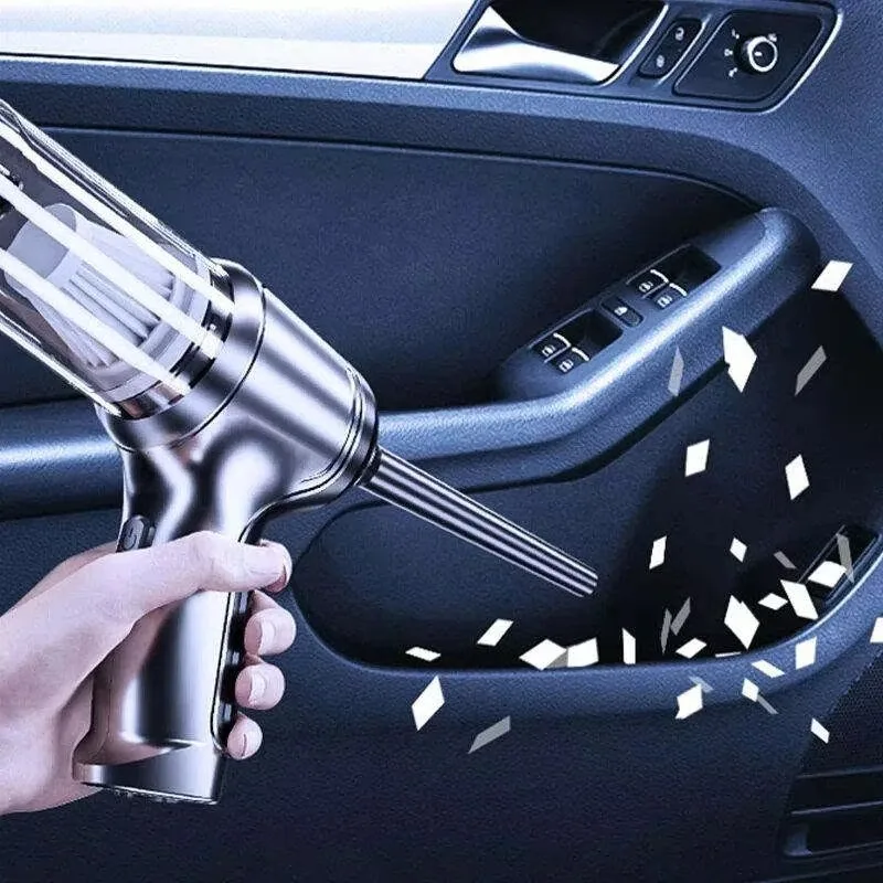3 in 1 Wireless Handheld Vacuum Cleaner, Mini USB Rechargeable Cordless Vacuum with Powerful Suction for Car Home Cleaning