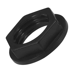 Black Plastic Nut For Uk Jack S H902 S H903 S H904 S H905 Audio Socket Hardware Fastener Connector Clip Component
