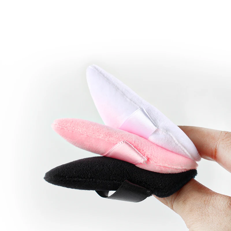 Reusable 1/2/3/6Pcs Triangle Powder Puff Mini Face Makeup Sponge for Face Cosmetics Soft Cotton Face Powder Puff  Makeup Tools