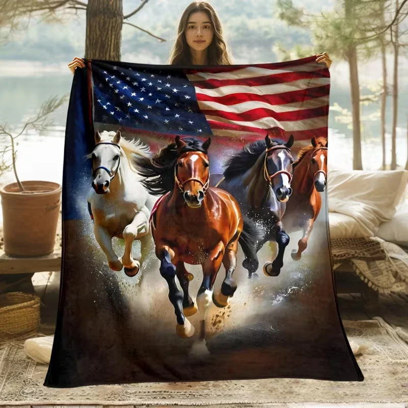 

1pc Blanket, Soft Warm All-Season Throw for Home, Office, Camping, Ideal Gift for Birthday, Anniversary, Blankets Clearance Sale