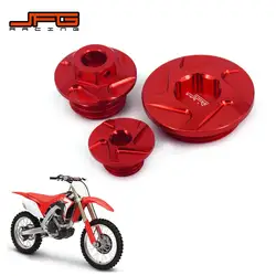 Motorcycle CNC Engine Timing Oli Filter Plugs Screw Bolts Set For HONDA CRF150R CRF250R CRF450R CRF450X Super Cub 125 CA125A