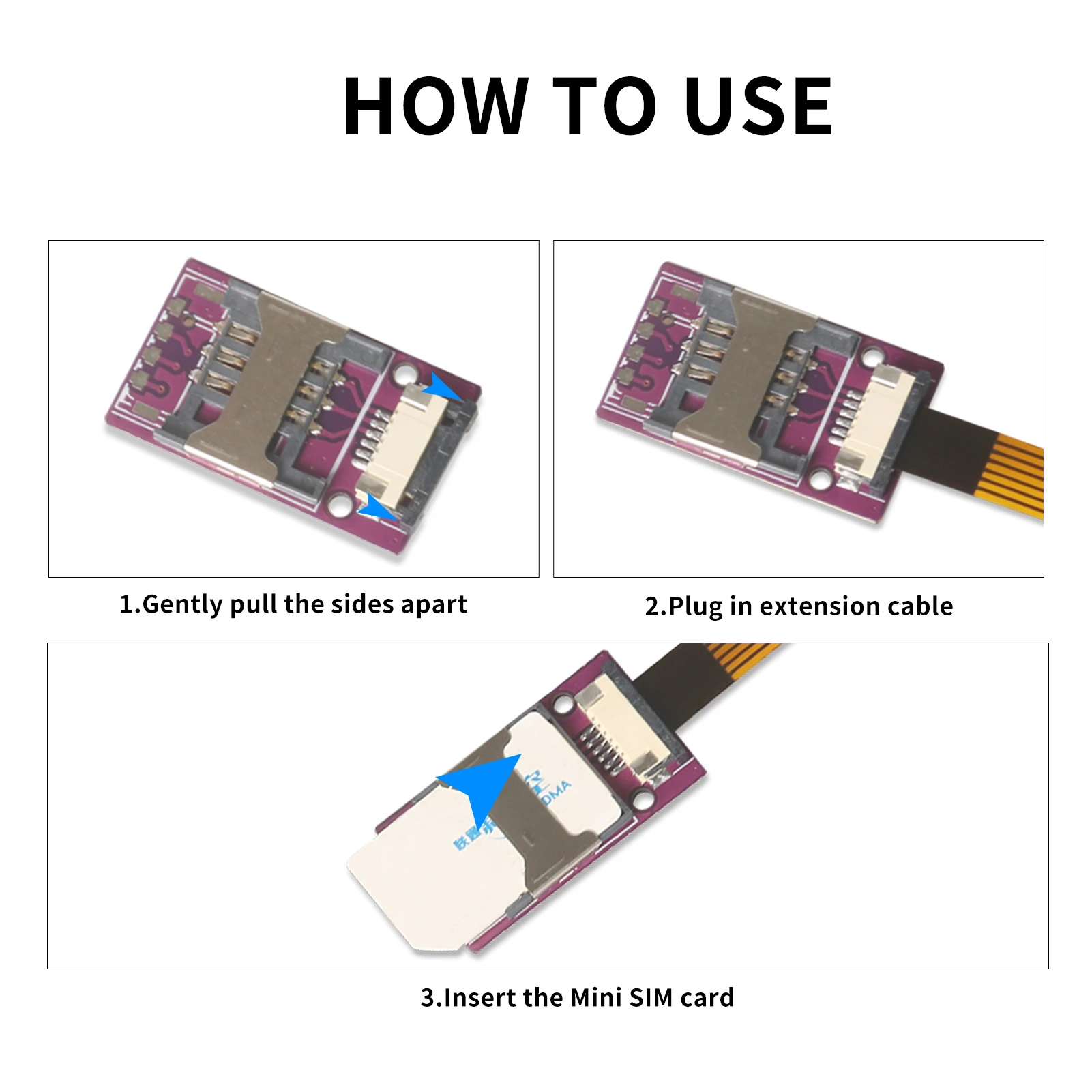 Adaptador de cartão esim para sim, resistente a altas temperaturas, 5*6mm, modificação de chip wi-fi, solda, conversão de expansão externa