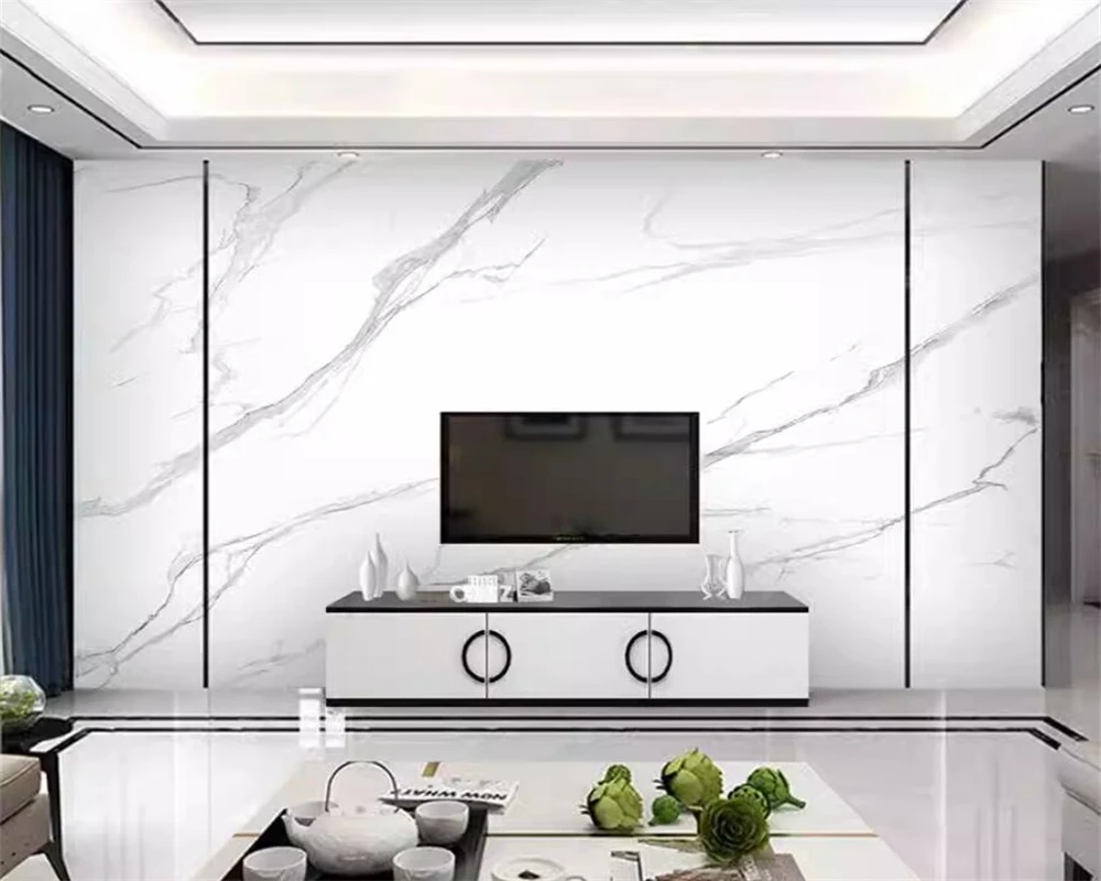 beibehang Customized TV background, luxurious and grand living room, new bedroom, living room, film and television wallpaper
