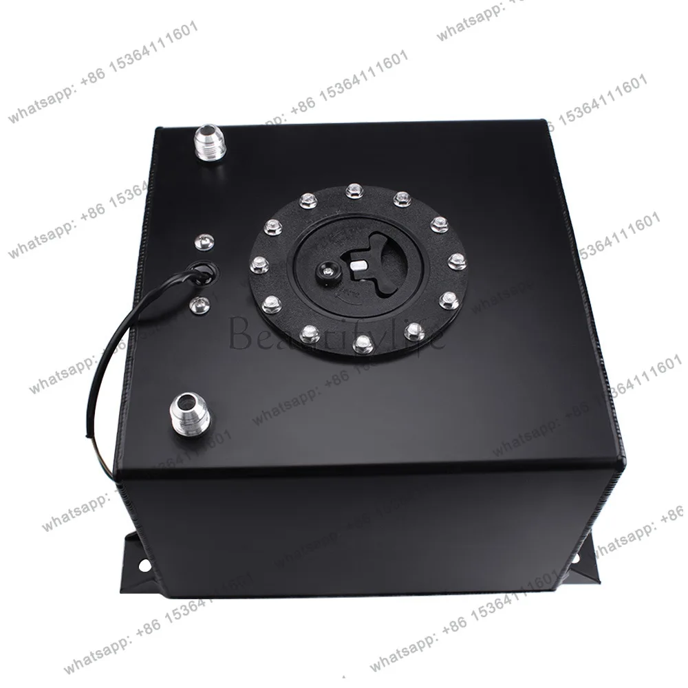 PJ car modification accessories 20L auxiliary fuel tank aluminum alloy buffer tank mirror polishing