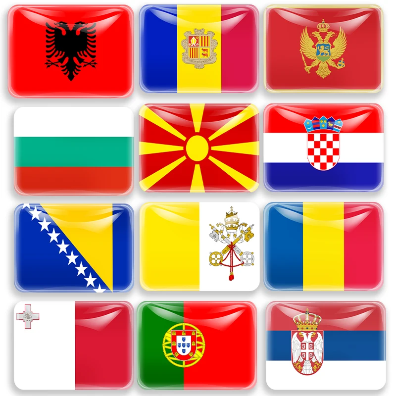 Southern Europe countrys Flag 67*47cm Large size Fridge Magnet Albania Croatia Romania Italy Spain Greece San Marino Gibraltar