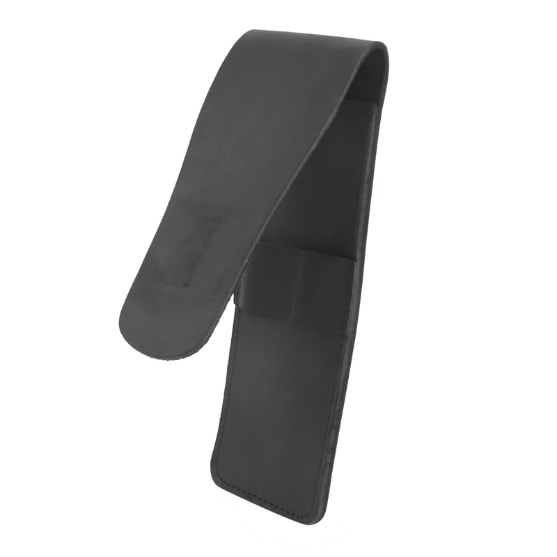 กระเป๋าเก็บดินสอหนังทำด้วยมือ2X กระเป๋าใส่ปากกาหมึกซึมหนังวัวอุปกรณ์เสริมย้อนยุควินเทจสำหรับการเดินทางวารสาร B