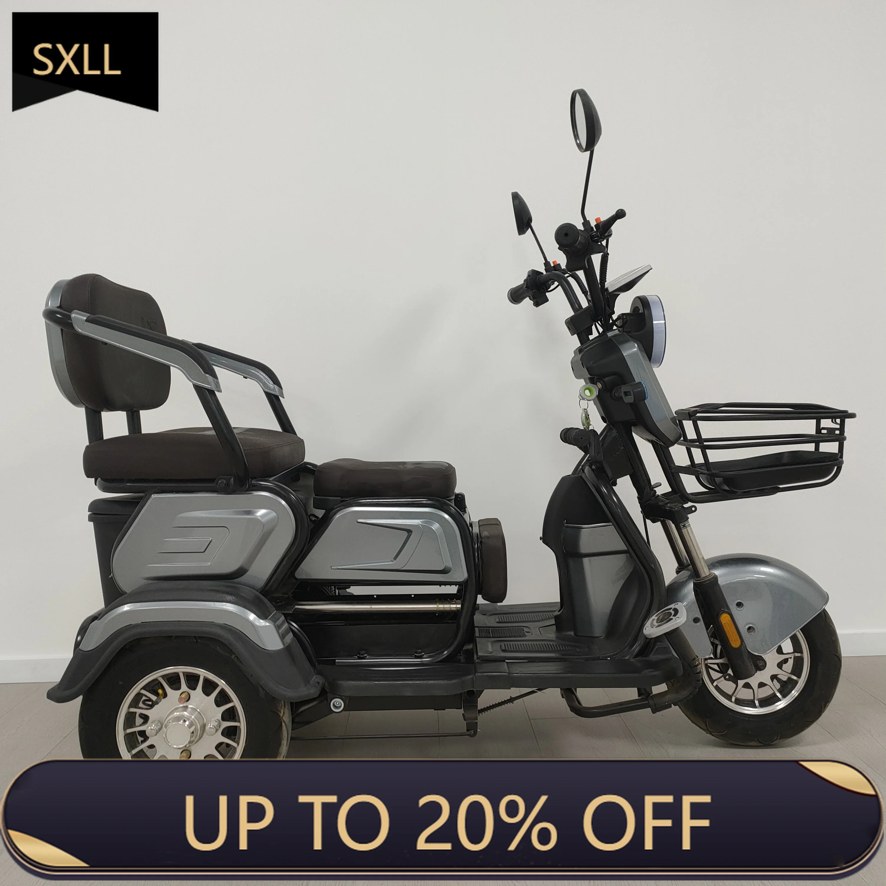 

SXLL Safety adult three-wheeled electric motorcycle